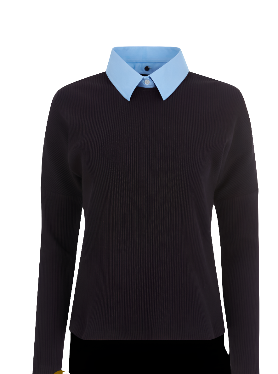 Classic Crew Sweater (able to attach collars)