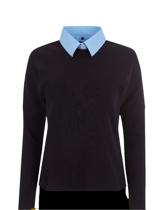 Classic Crew Sweater (able to attach collars)