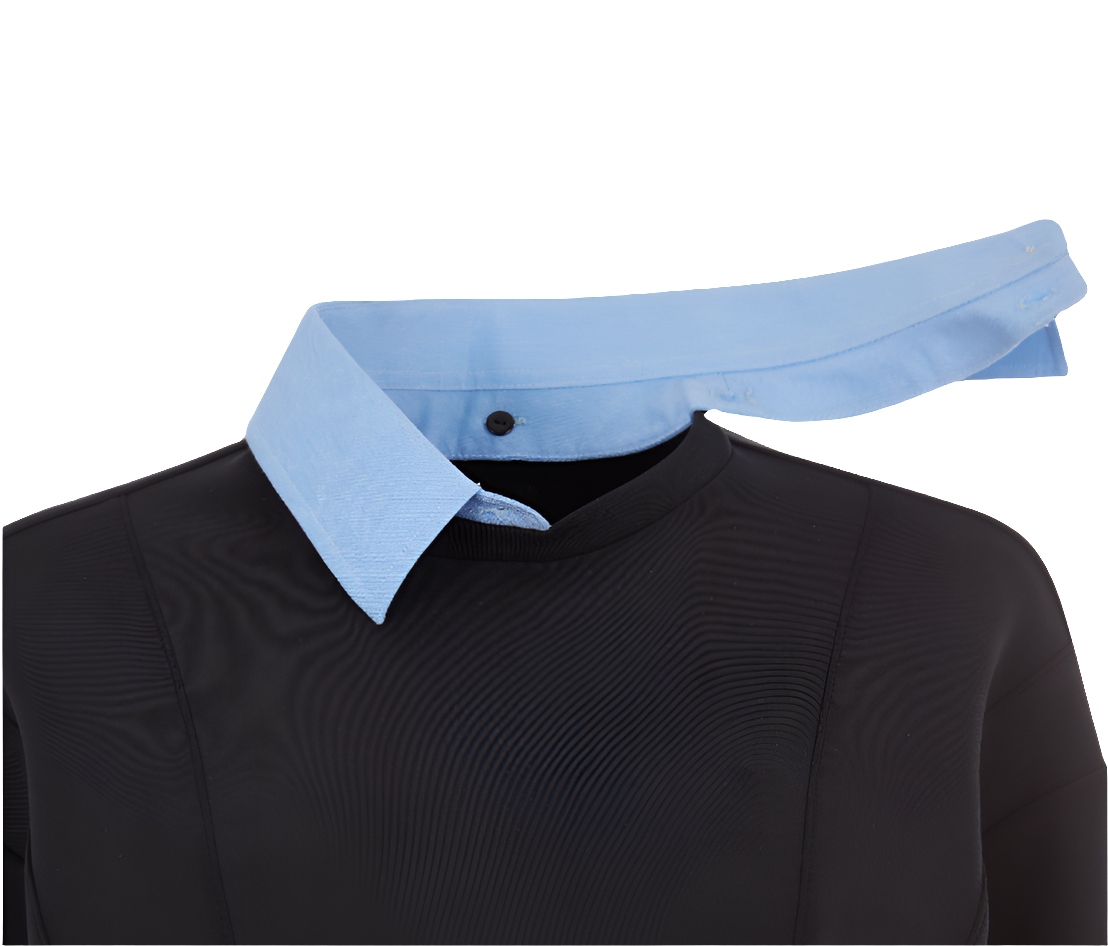 Classic Crew Sweater (able to attach collars)