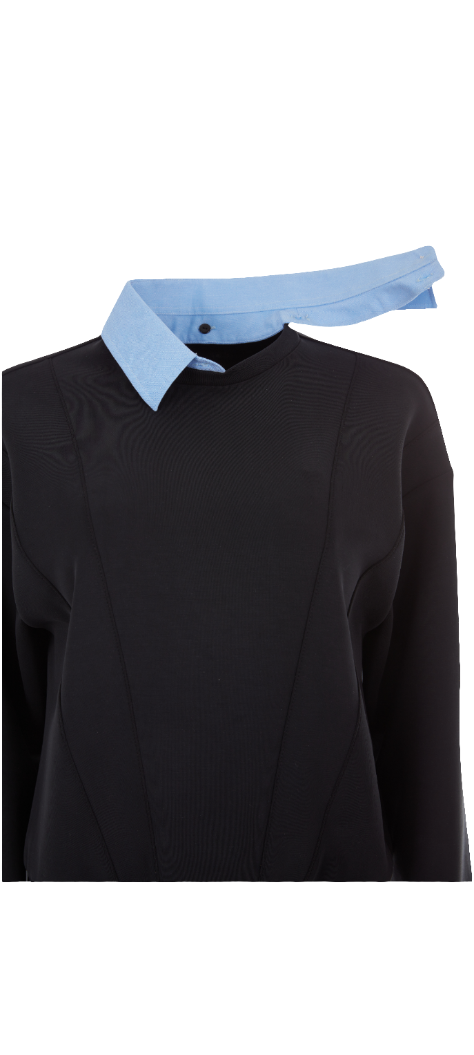 SWEATSHIRT (able to attach collars)