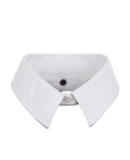 WHITE COLLAR  ( detachable collars that button into our  Sweatshirts & T-shirts)