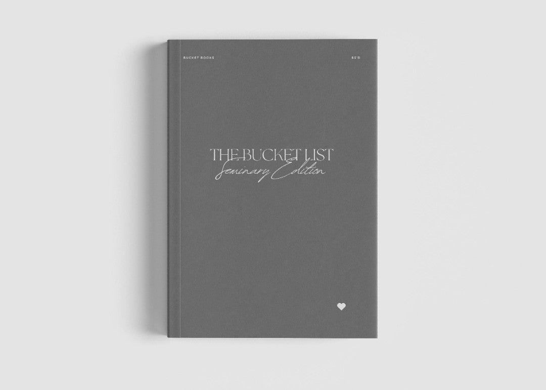 Pre-Order Now!!! The Bucket List - Seminary Memory Book  @ Thebucketbooks.com or Call 848-245-6685 Limited Stock!