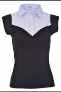 MYUNISHELL Non Iron Blue & White stripe