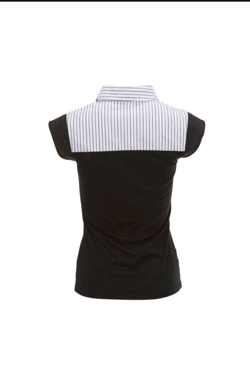 MYUNISHELL Non Iron Green & Blue Stripe